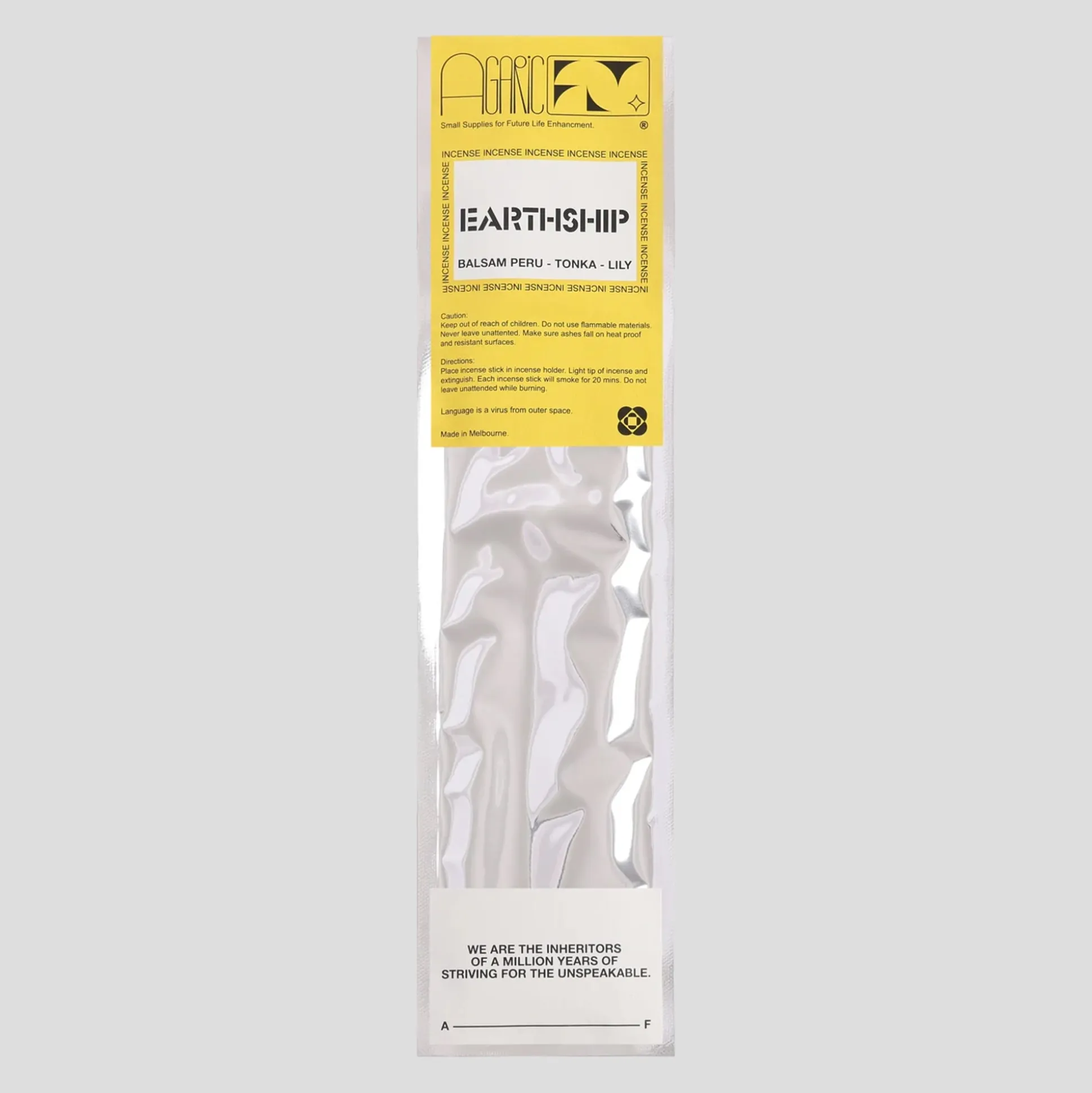 Agaric Fly Earthship Incense Stick