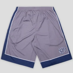 Always Do What You Should Do Court Shorts - Grey/Navy