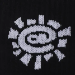 Always Do What You Should Do Solid @Sun Sock - Black