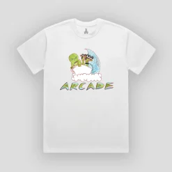 Arcade Alien Tee - White
