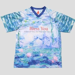 Arcade Bless You Football Jersey - Waterlily