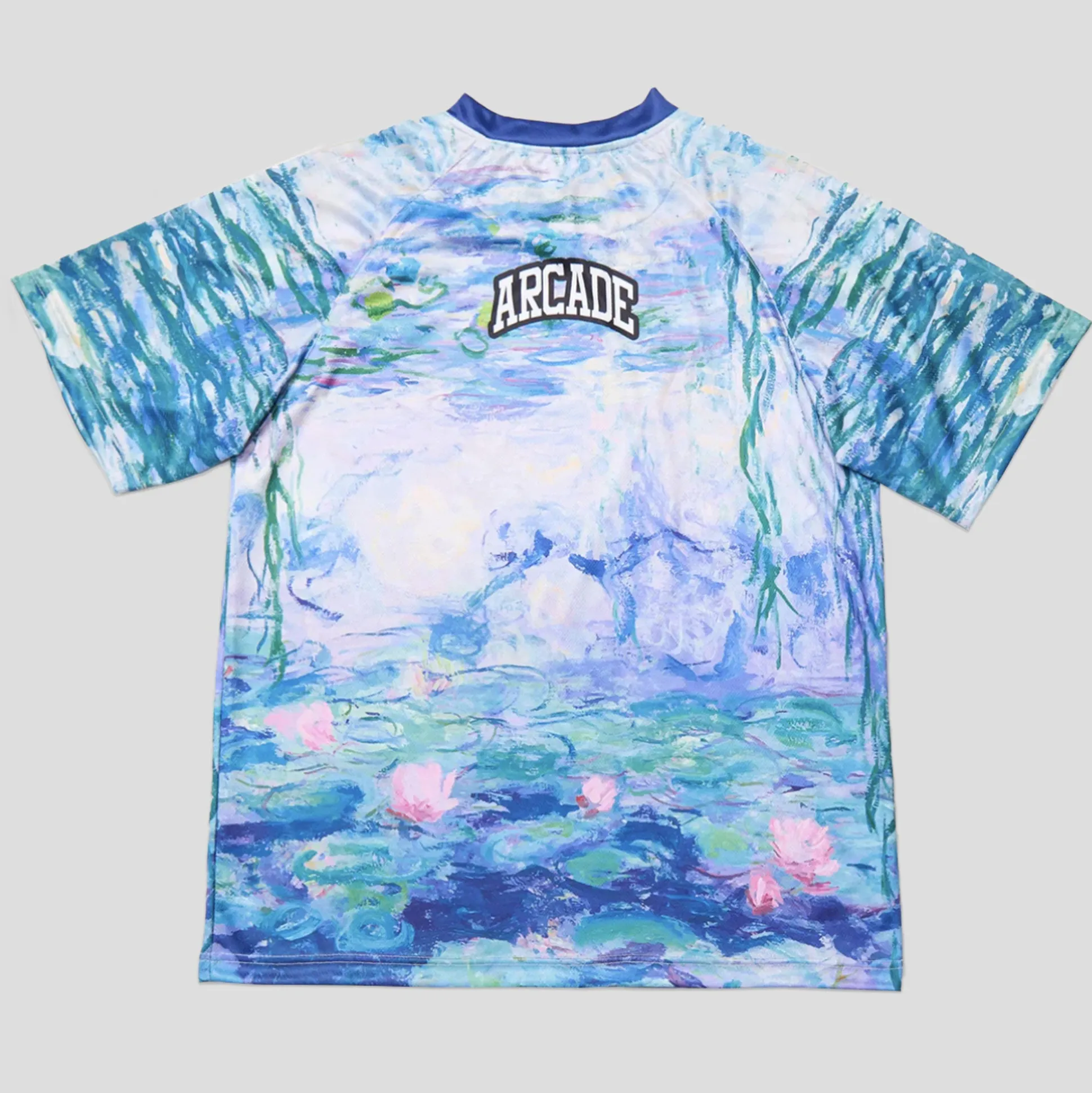 Arcade Bless You Football Jersey - Waterlily