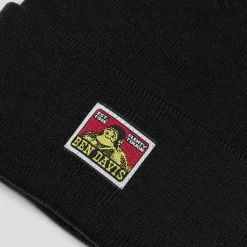 Ben Davis Classic Logo Beanie - Black