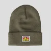 Ben Davis Classic Logo Beanie - Moss
