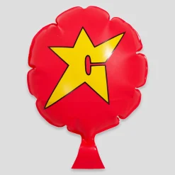 Carpet Company C Star Whoopee Cushion - Red / Yellow