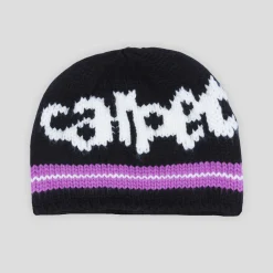Carpet Knit Beanie - Black