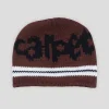 Carpet Knit Beanie - Brown