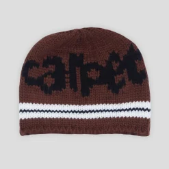 Carpet Knit Beanie - Brown