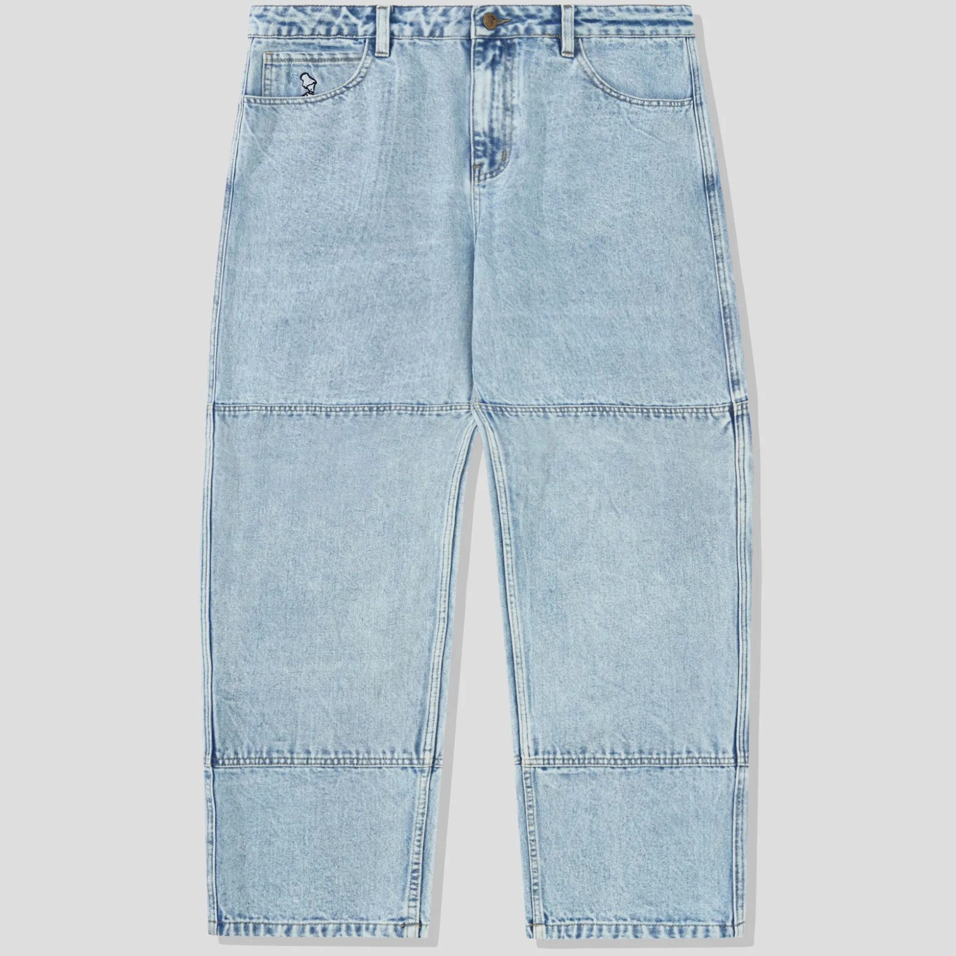 Cash Only Aleka Denim Jeans - Light Indigo