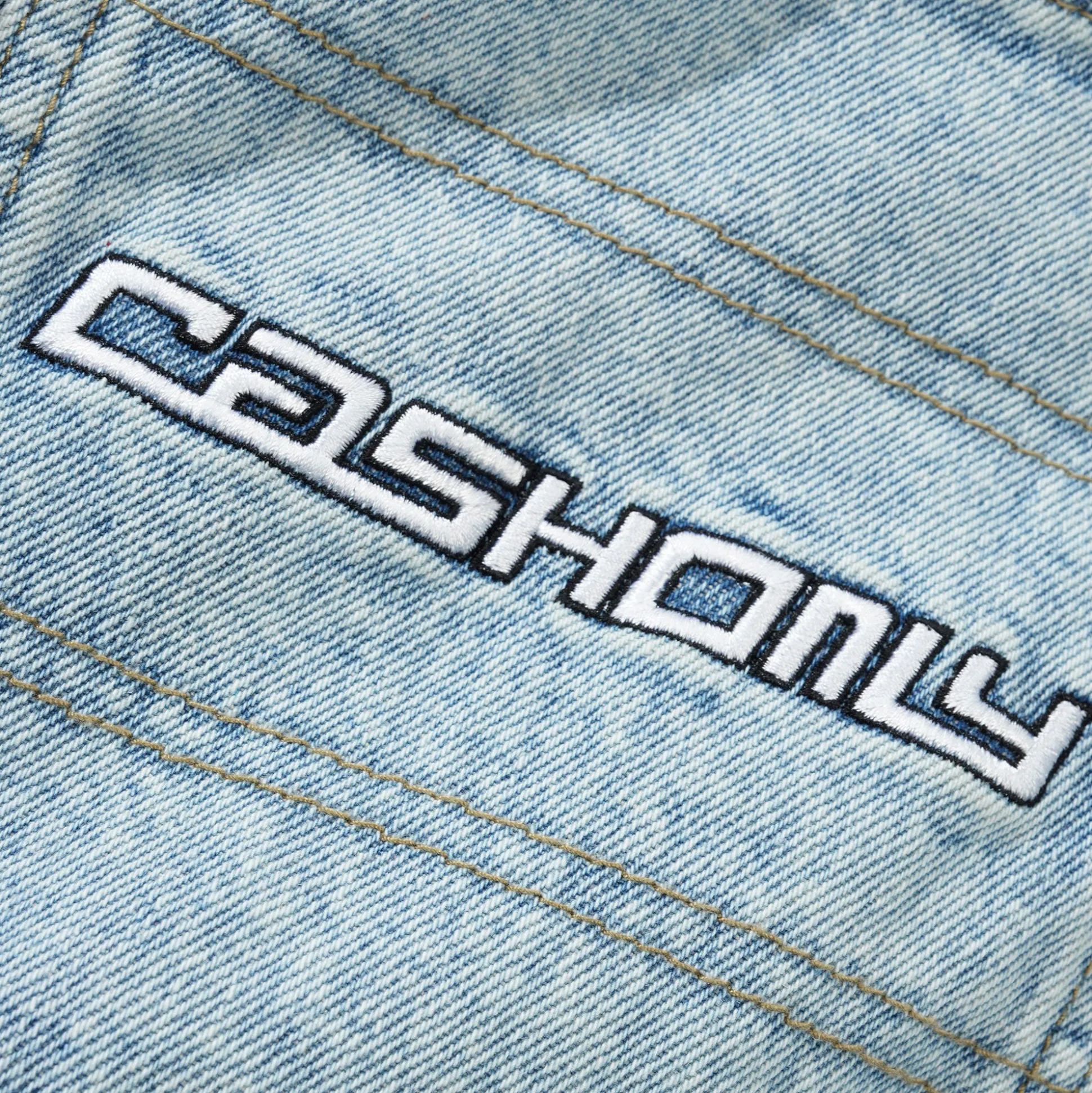 Cash Only Aleka Denim Jeans - Light Indigo