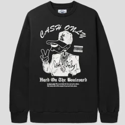 Cash Only Boulevard Crewneck - Black