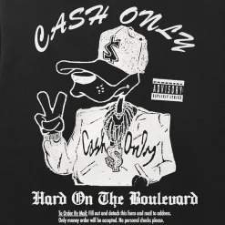 Cash Only Boulevard Crewneck - Black
