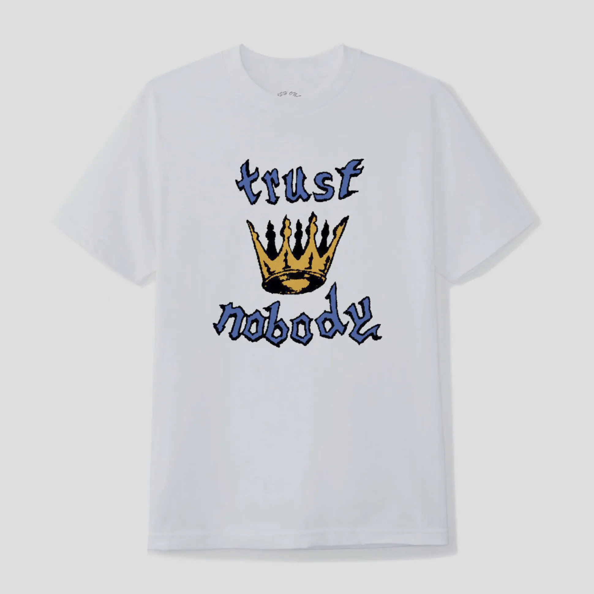 CASH ONLY "TRUST NOBODY" TEE WHITE