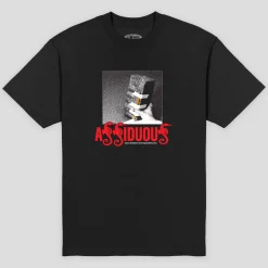 Come Sundown Assiduous Tee - Black