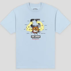 Come Sundown Forums Tee - Powder Blue