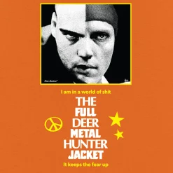 Come Sundown Full Deer Tee - Orange