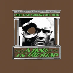 Come Sundown Hole in the Head Tee - Brown