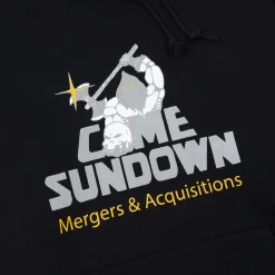 Come Sundown Mergers Hoodie - Black