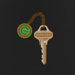 Come Sundown The Key Tee - Black