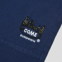 Come Sundown Toil Short - Washed Blue