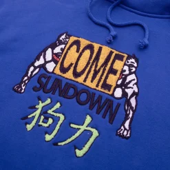 Come Sundown Year Of Dog Hoodie - Royal Blue