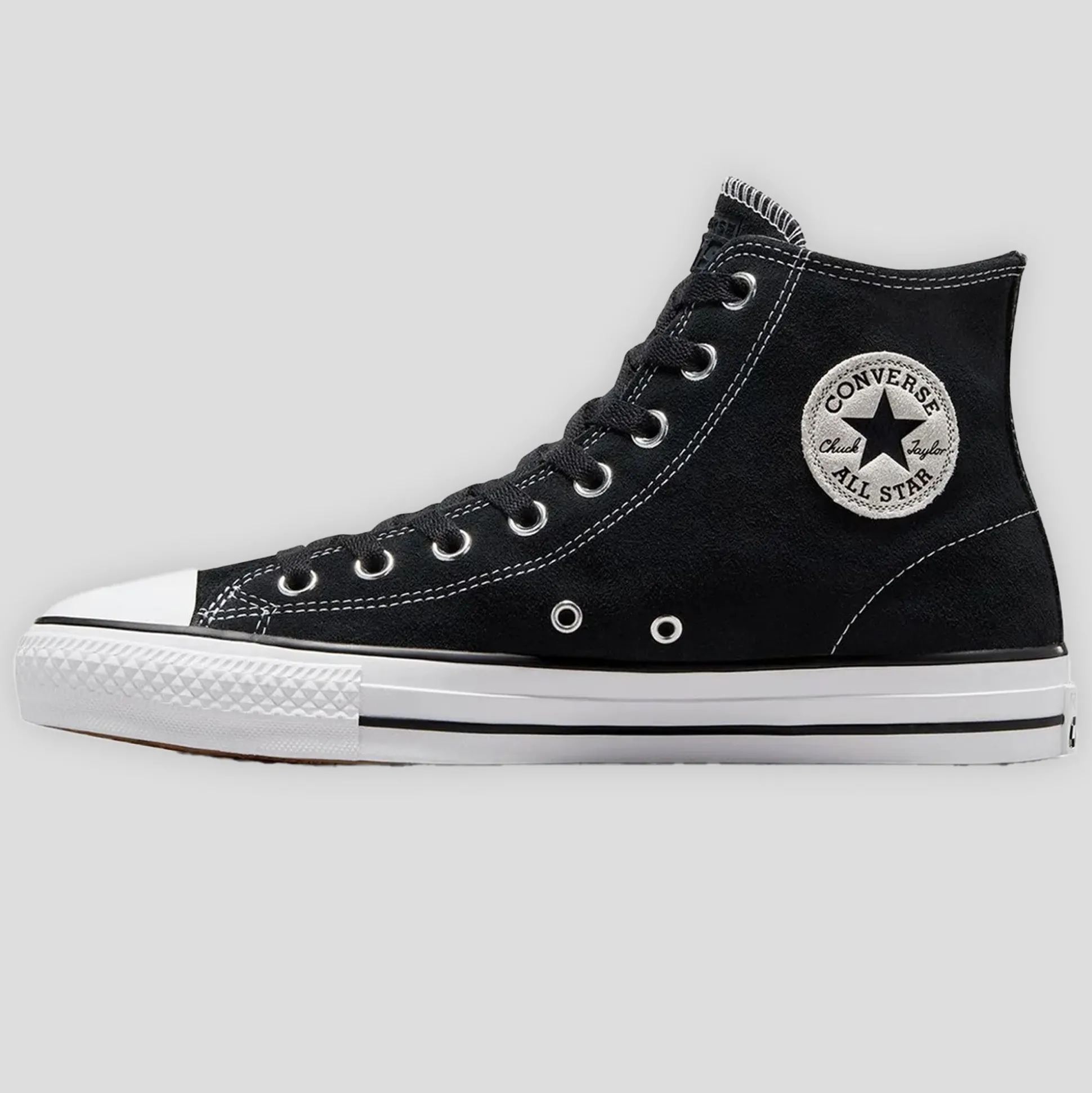 Converse Cons CTAS Pro Suede High Top - Black / Black / White
