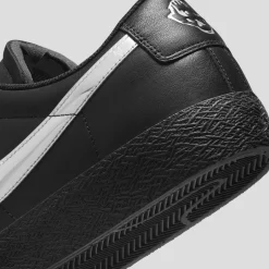 Dancer & Nike SB Blazer Low - Black/ Black-Metallic Silver