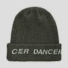 Dancer Oblique Beanie - Green