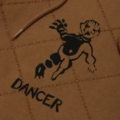 Dancer OG Diamond Stitch Hoodie - Brown