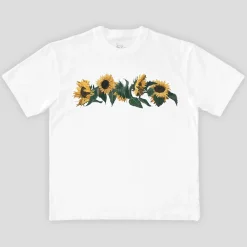 Dancer Sunflower Tee - White