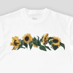 Dancer Sunflower Tee - White