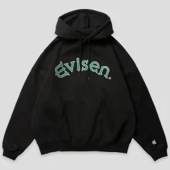 Evisen Arch Logo Hood - Black