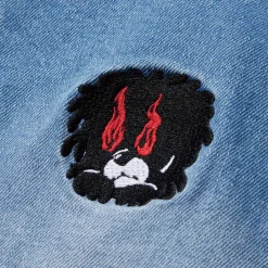 Evisen Eye Fire Jeans - Blue