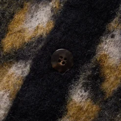 Evisen Skull Camo Cardigan - Black