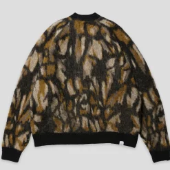 Evisen Skull Camo Cardigan - Black