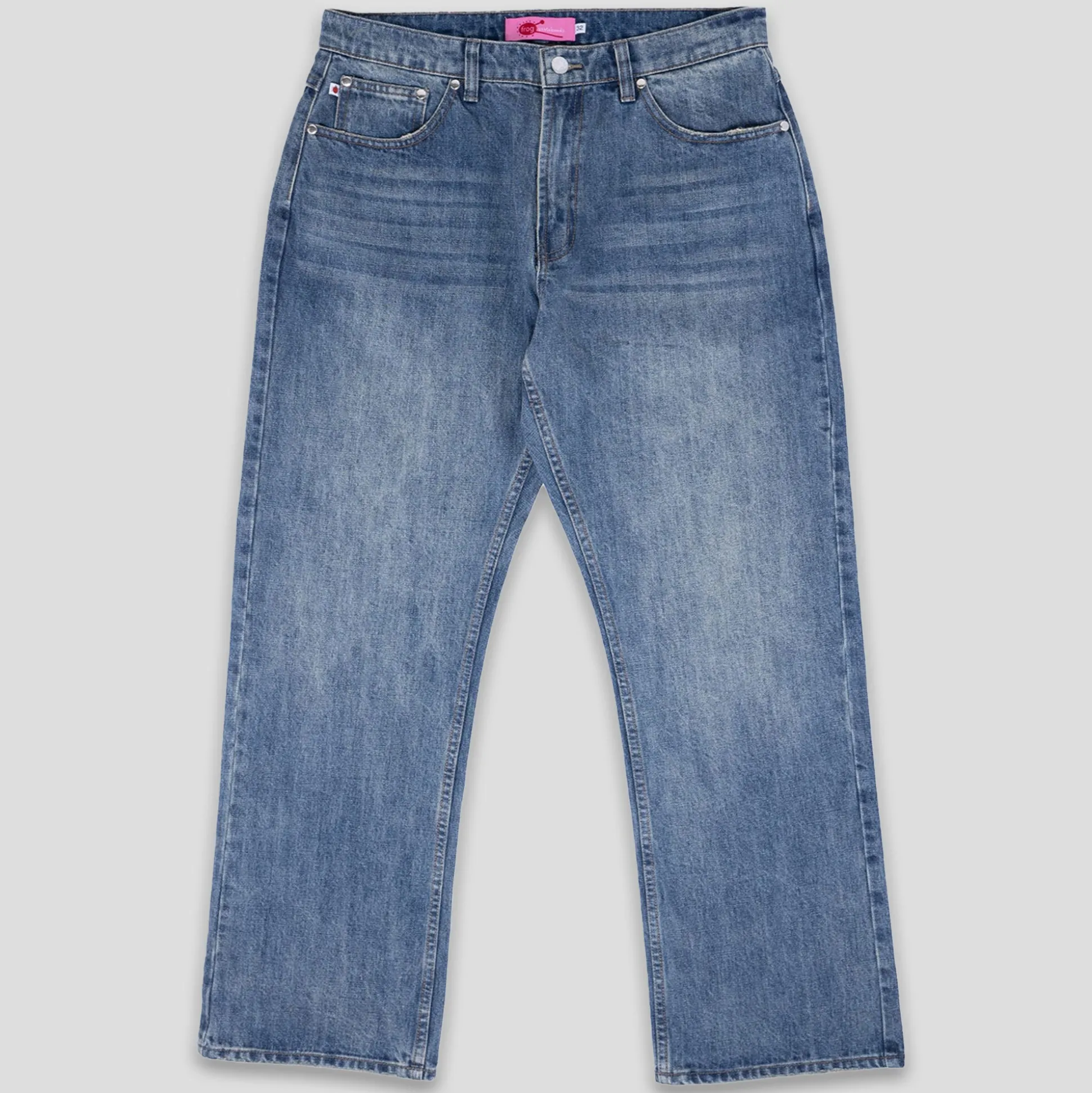 Frog Skateboards Jeans Relax Bootcut - Indigo
