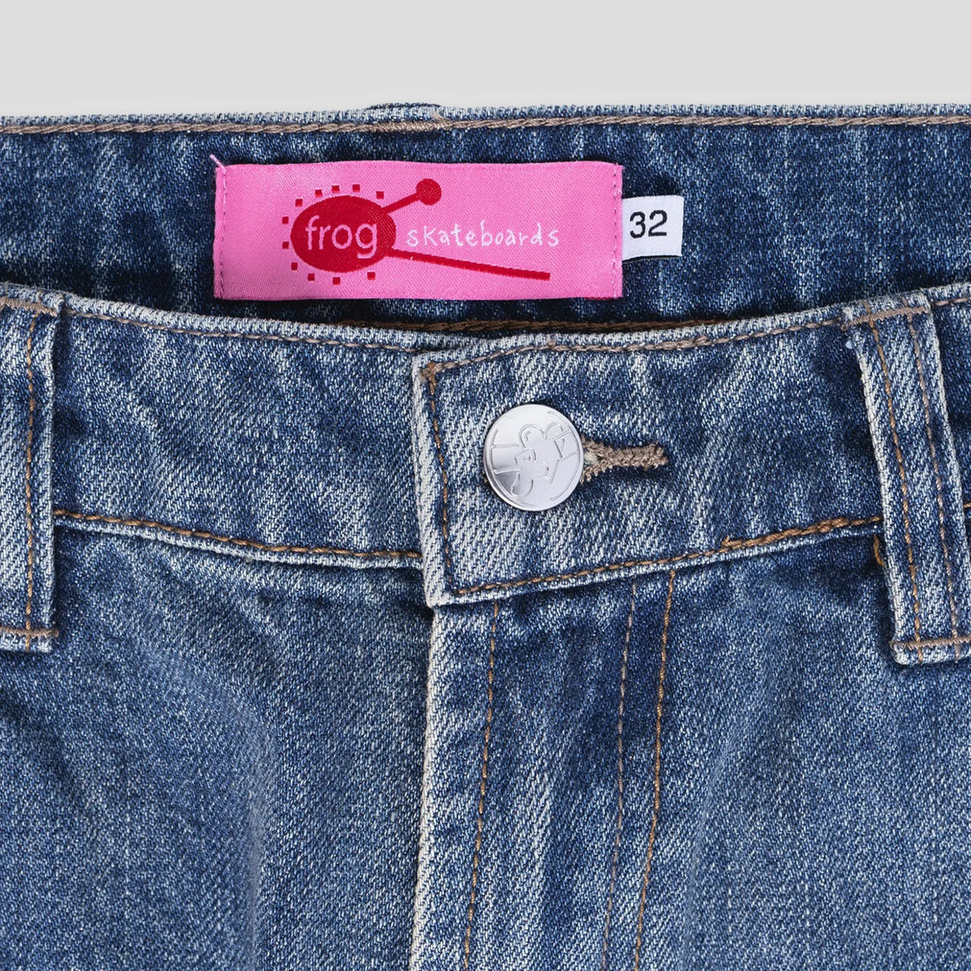 Frog Skateboards Jeans Relax Bootcut - Indigo