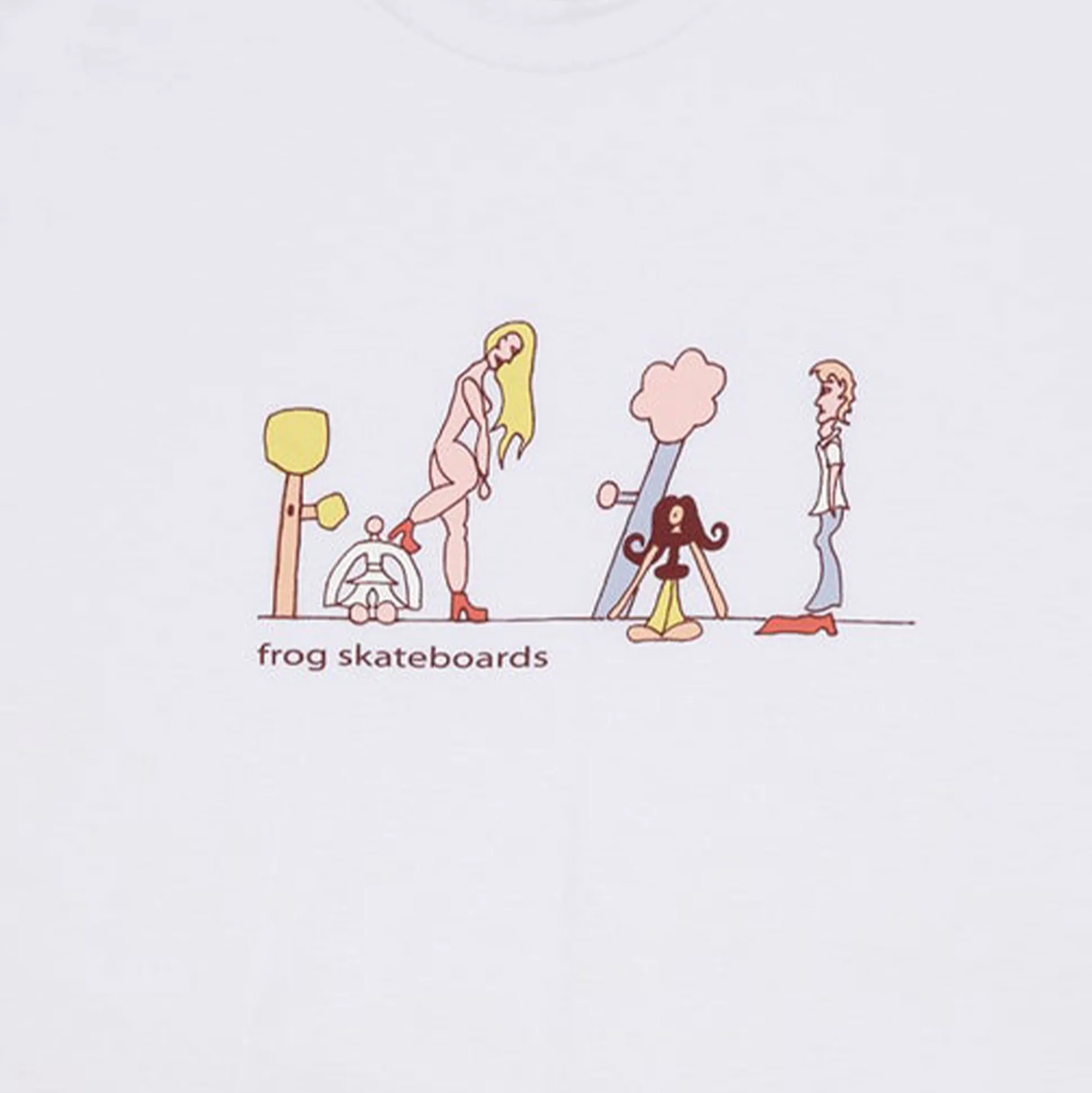Frog Skateboards Tee Memories 1000 - White