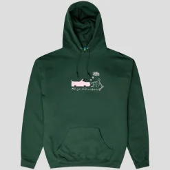 Frog Skateboards Truck Repair Hoodie - Forest Green
