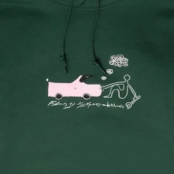 Frog Skateboards Truck Repair Hoodie - Forest Green