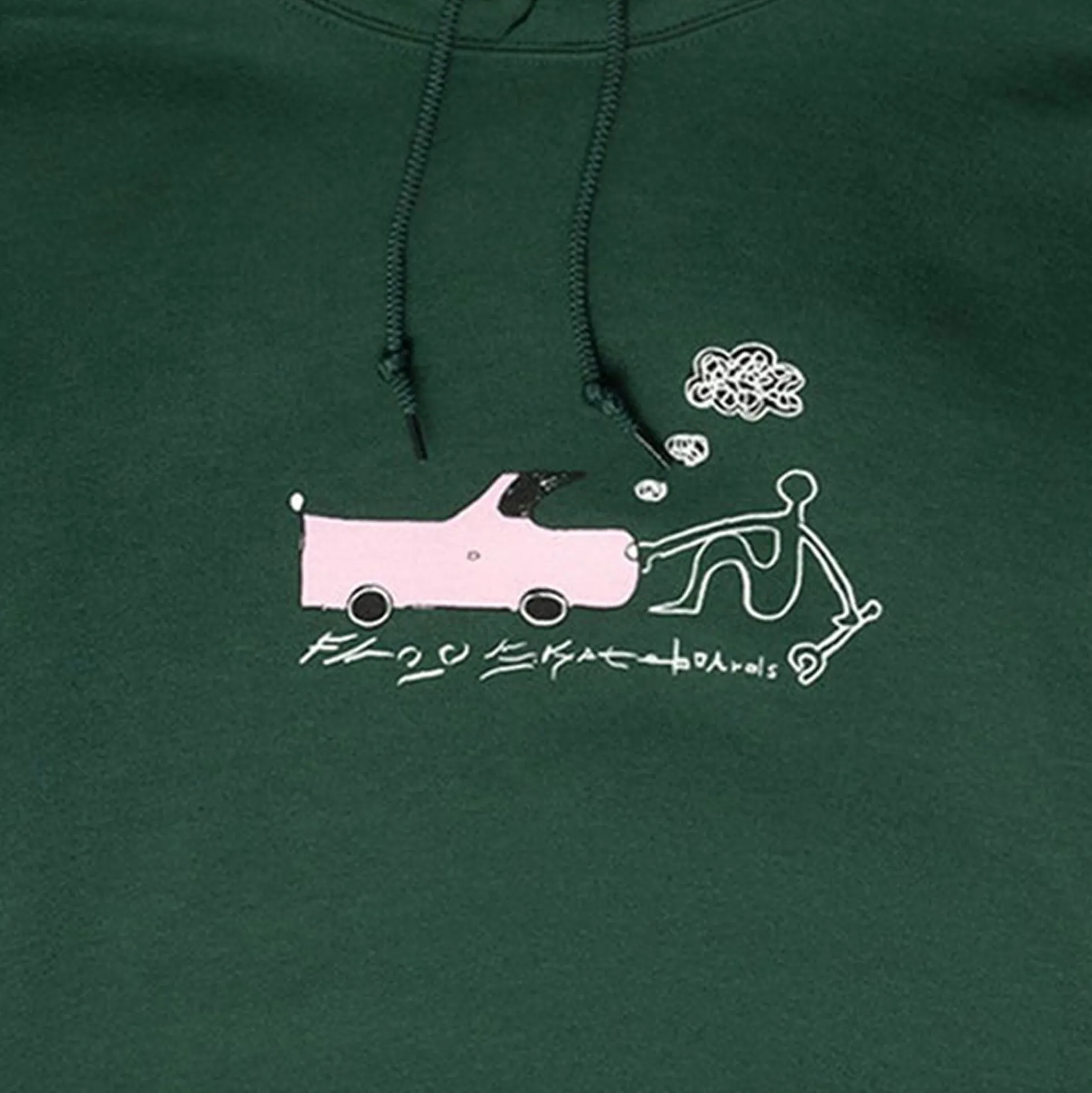 Frog Skateboards Truck Repair Hoodie - Forest Green