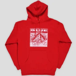 Glue Skateboards A Place For You Hoodie - Red