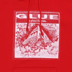 Glue Skateboards A Place For You Hoodie - Red