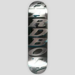 Hardbody Stacked Logo - Grey / Blue Foil