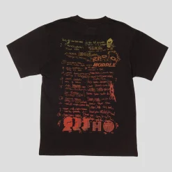 Hoddle & Radio Tracklist Tee - Black