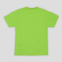 Hoddle Chaos Tee - Lime / Blue