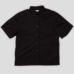 Hoddle Cheval Short-sleeve Shirt - Black