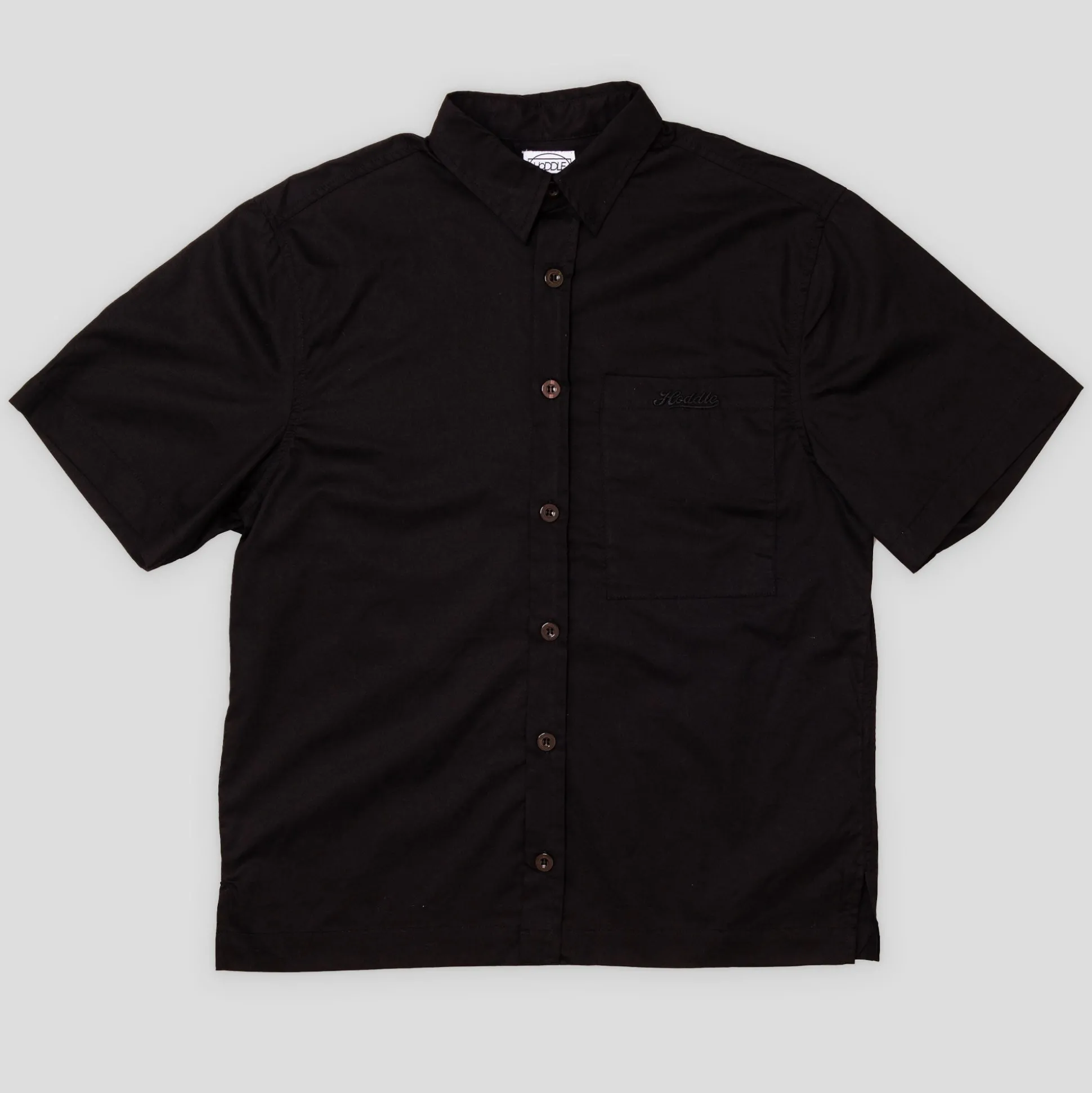 Hoddle Cheval Short-sleeve Shirt - Black