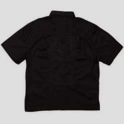 Hoddle Cheval Short-sleeve Shirt - Black