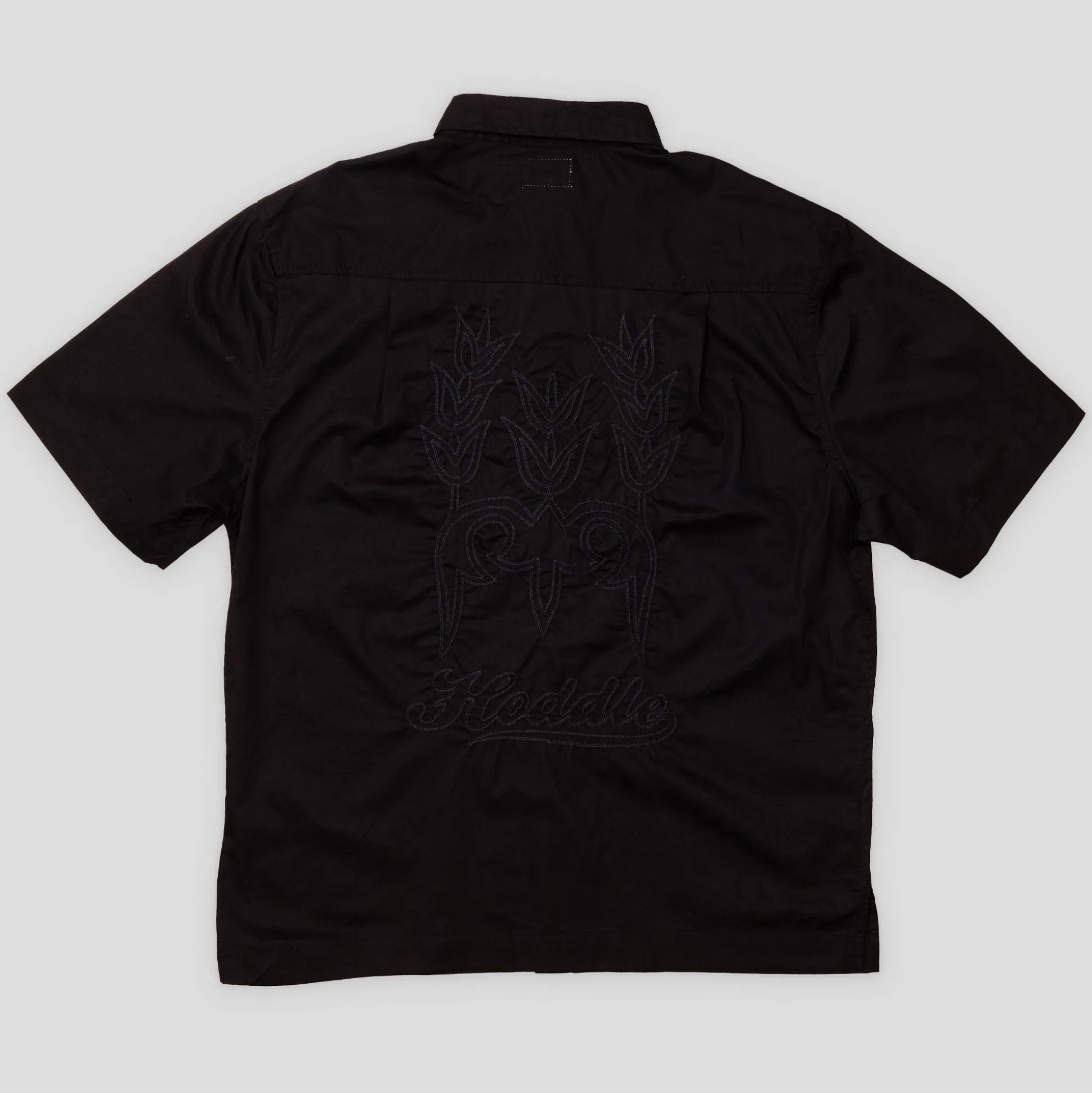 Hoddle Cheval Short-sleeve Shirt - Black